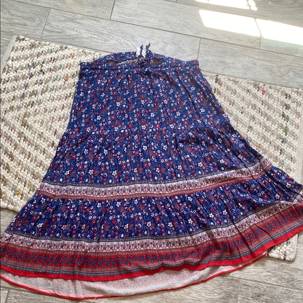 Knox Rose-Maxi Skirt-XL